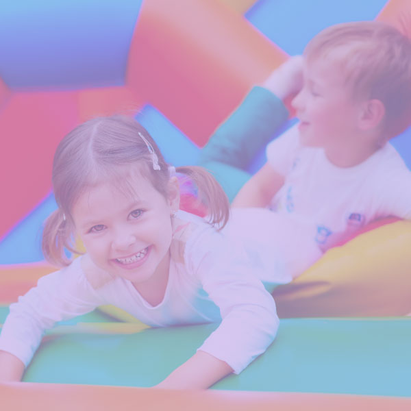Children enjoying indoor play at The Bounce Place in Lakewood